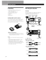 Предварительный просмотр 4 страницы Sony CDP-X5000 Operating Instructions Manual