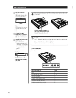 Предварительный просмотр 8 страницы Sony CDP-X5000 Operating Instructions Manual