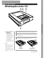 Предварительный просмотр 51 страницы Sony CDP-X5000 Operating Instructions Manual