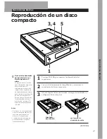 Предварительный просмотр 73 страницы Sony CDP-X5000 Operating Instructions Manual