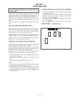 Preview for 3 page of Sony CDP-X5000 Service Manual