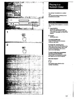 Preview for 17 page of Sony CDP-X707ES Operating Instructions Manual