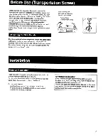 Preview for 5 page of Sony CDP-X77ES Operating Instructions Manual