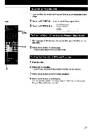 Preview for 27 page of Sony CDP-X77ES Operating Instructions Manual