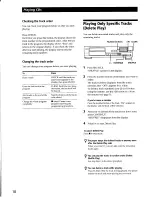 Preview for 10 page of Sony CDP-XA1ES Operating Instructions Manual