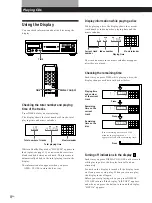 Предварительный просмотр 8 страницы Sony CDP-XA20ES Operating Instructions Manual