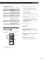 Предварительный просмотр 13 страницы Sony CDP-XA20ES Operating Instructions Manual