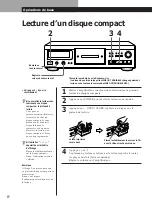 Предварительный просмотр 24 страницы Sony CDP-XA20ES Operating Instructions Manual