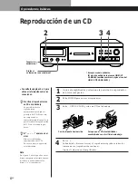 Предварительный просмотр 42 страницы Sony CDP-XA20ES Operating Instructions Manual