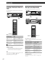 Preview for 12 page of Sony CDP-XA30ES Operating Instructions Manual