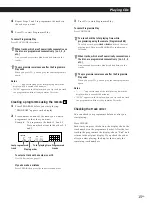 Preview for 15 page of Sony CDP-XA30ES Operating Instructions Manual