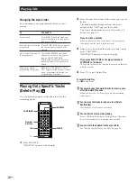 Preview for 16 page of Sony CDP-XA30ES Operating Instructions Manual