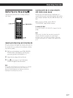 Preview for 21 page of Sony CDP-XA30ES Operating Instructions Manual