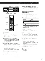 Preview for 23 page of Sony CDP-XA30ES Operating Instructions Manual