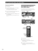 Preview for 24 page of Sony CDP-XA30ES Operating Instructions Manual