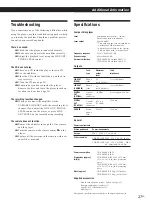 Preview for 27 page of Sony CDP-XA30ES Operating Instructions Manual