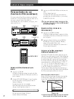 Preview for 36 page of Sony CDP-XA30ES Operating Instructions Manual