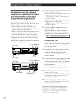 Preview for 46 page of Sony CDP-XA30ES Operating Instructions Manual