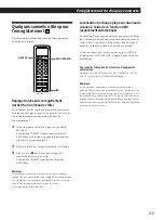 Preview for 49 page of Sony CDP-XA30ES Operating Instructions Manual