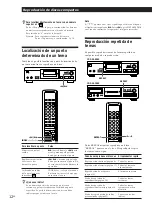 Preview for 68 page of Sony CDP-XA30ES Operating Instructions Manual