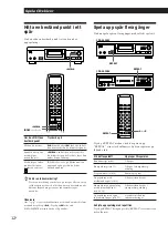 Preview for 96 page of Sony CDP-XA30ES Operating Instructions Manual