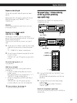 Preview for 97 page of Sony CDP-XA30ES Operating Instructions Manual