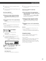 Preview for 99 page of Sony CDP-XA30ES Operating Instructions Manual