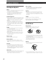 Preview for 110 page of Sony CDP-XA30ES Operating Instructions Manual