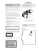 Предварительный просмотр 3 страницы Sony CDP-XA30ES Service Manual