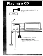 Предварительный просмотр 4 страницы Sony CDP-XA3ES Operating Instructions Manual