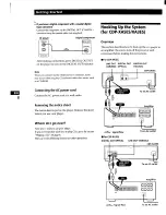 Предварительный просмотр 8 страницы Sony CDP-XA3ES Operating Instructions Manual