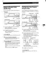 Предварительный просмотр 13 страницы Sony CDP-XA3ES Operating Instructions Manual