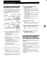 Предварительный просмотр 15 страницы Sony CDP-XA3ES Operating Instructions Manual