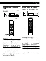 Предварительный просмотр 11 страницы Sony CDP-XA555ES Operating Instructions Manual