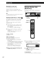 Предварительный просмотр 12 страницы Sony CDP-XA555ES Operating Instructions Manual