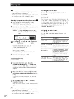 Предварительный просмотр 14 страницы Sony CDP-XA555ES Operating Instructions Manual