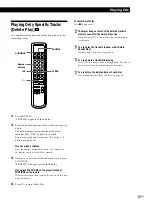 Предварительный просмотр 15 страницы Sony CDP-XA555ES Operating Instructions Manual