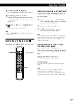 Предварительный просмотр 19 страницы Sony CDP-XA555ES Operating Instructions Manual