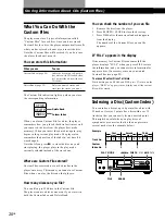 Предварительный просмотр 20 страницы Sony CDP-XA555ES Operating Instructions Manual