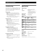 Предварительный просмотр 24 страницы Sony CDP-XA555ES Operating Instructions Manual