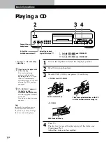 Preview for 6 page of Sony CDP-XB630 Operating Instructions Manual