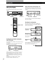 Preview for 8 page of Sony CDP-XB630 Operating Instructions Manual