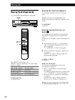 Preview for 12 page of Sony CDP-XB630 Operating Instructions Manual