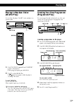 Preview for 13 page of Sony CDP-XB630 Operating Instructions Manual