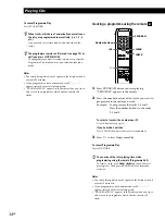 Preview for 14 page of Sony CDP-XB630 Operating Instructions Manual