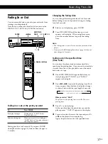 Предварительный просмотр 17 страницы Sony CDP-XB630 Operating Instructions Manual