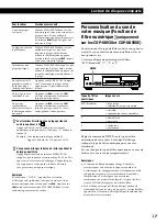 Preview for 31 page of Sony CDP-XB630 Operating Instructions Manual