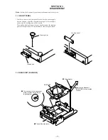 Предварительный просмотр 7 страницы Sony CDP-XB720 Service Manual