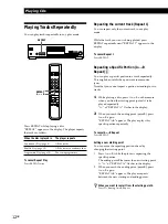 Предварительный просмотр 12 страницы Sony CDP-XB740 Operating Instructions Manual