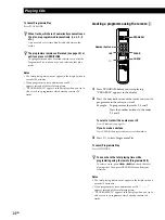 Предварительный просмотр 14 страницы Sony CDP-XB740 Operating Instructions Manual